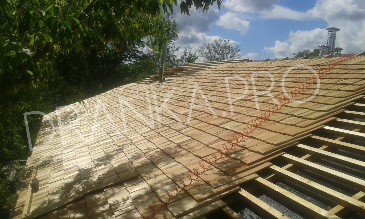 Монтаж деревянной кровли